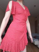 Sukienka Czerwona Rozmiar S Materiał 100% Viskoza, używany na sprzedaż  PL