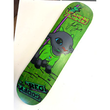 Deck de skate verde autógrafo assinado por Le`Andre Sanders Bryte Berrics Skategoat comprar usado  Enviando para Brazil