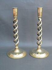 Pair vintage brass for sale  Shipping to Ireland