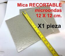 X1 Mica microondas RECORTABLE 12 X 12 Cm. Todas Marcas universal microwave, usado segunda mano  A Devesa (Santalla)