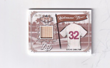 Used, 2021 STEVE CARLTON LEAF LUMBER GU BAT RELIC 25/25 PHILADELPHIA PHILLIES for sale  Shipping to South Africa