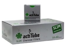 Filters ActiTube Slim 7mm Activated carbon box 2/5/10 boxes 50 filters til salgs  Frakt til Norway
