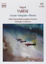 Varese : Arcana, Integrales, Deserts CD (2001) Fast Free UK Postage comprar usado  Enviando para Brazil