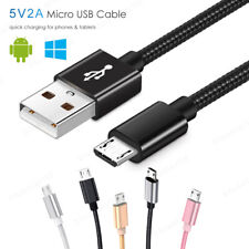 Cabo de dados carregador carregamento rápido micro USB longo 1M 2M 3M para Sony comprar usado  Enviando para Brazil
