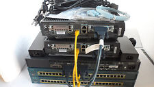 Used, Cisco CCENT CCNA Home Practice Lab Kit 1 x 2500 2 x 1721,2960 3750 ICND1&2 CCNA4 for sale  Shipping to South Africa