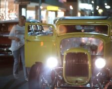 Foto colorida 8x10 American Graffiti Ford V8 carro Hot Rod amarelo Mackenzie Phillips comprar usado  Enviando para Brazil