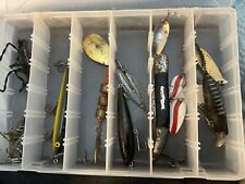 Iscas de pesca vintage Bass Pro caixa de equipamento comprar usado  Enviando para Brazil