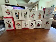 Lot hallmark snowman for sale  Jasper