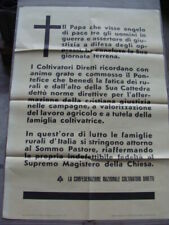 Manifesto politico papa usato  Santena