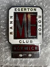 Mann egerton motor for sale  CAMBERLEY