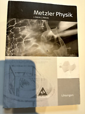 Metzler physik lösungsbuch gebraucht kaufen  Alzey