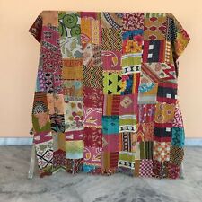 Indian patchwork reversible for sale  Shipping to Ireland