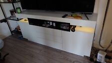 white high gloss tv unit for sale  MAIDSTONE