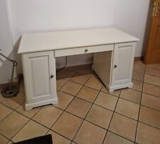 scrivania legno ikea bianca usato  Roma