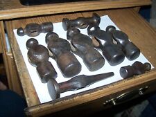 VTG BLACKSMITH HAMMER LOT BALL PEEN HEADS ETC. 9 HEADS PLUMB ANCHOR 2LB TO 7 OZ. for sale  Shipping to South Africa