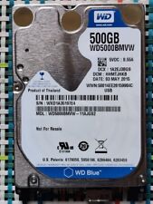 WD5000BMVW-11AJGS2 DCM:HHMTJHKB s/n:WXD1A WesternDigital 500GB Thailand MAY-2015 for sale  Shipping to South Africa