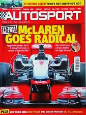 Autosport 2011 february for sale  NORWICH