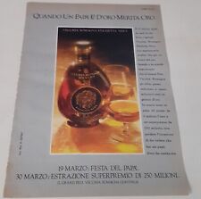 Pubblicità brandy vecchia usato  Pontecagnano Faiano