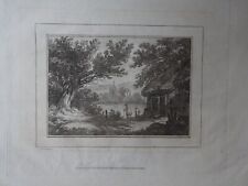 1800 contemporary etching for sale  NORTH WALSHAM