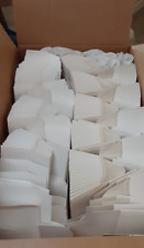 Caixa de dobra de aglomerado branco fundo automático (3 3/4 x 2 3/4x 2 1/2 de profundidade) (aprox 350+) comprar usado  Enviando para Brazil