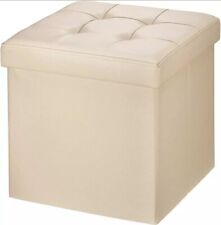 leather stool ottoman for sale  SUTTON COLDFIELD