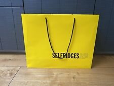 Selfridges large yellow for sale  BRENTFORD
