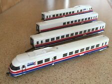 Jouef Amtrak RTG Turboliner 4 car train in HO scale for sale  IPSWICH