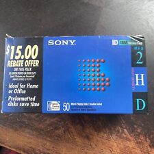 Sony IBM Formateado 2HD Micro Disquete Doble Cara 3.5 Disquetes (Caja de 30), usado segunda mano  Embacar hacia Argentina