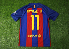 Usado, CAMISETA DE FÚTBOL BARCELONA BARCA # 11 NEYMAR JR 2016-2017 CAMISETA CASA NIKE TALLA S segunda mano  Embacar hacia Argentina