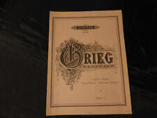 Grieg morceaux lyriques d'occasion  Bruay-sur-l'Escaut