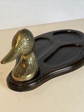 Solid brass duck for sale  Drain