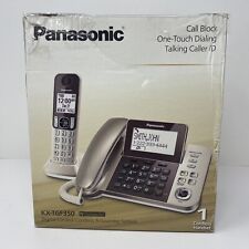 Teléfono fijo Panasonic KX-TGF350N con cable/inalámbrico Dect 1 teléfono fijo segunda mano  Embacar hacia Mexico