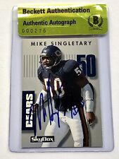 Mike singletary signed for sale  Shipping to Ireland