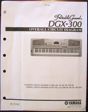 Original Yamaha Overall Circuit Diagram Schematics for DGX-300 Portable Grand, used for sale  Shipping to South Africa