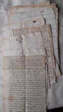 Lot old manuscript d'occasion  Expédié en Belgium