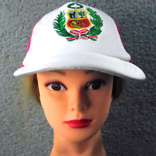 Chapéu boné adulto vintage peruano crista bordado Snapback ajustável comprar usado  Enviando para Brazil