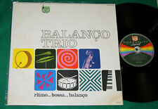 Balanco Trio - Ritmo... Bossa... Balanço BRASIL LP 1965 Bossa Nova Jazz  comprar usado  Brasil 