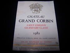 1982 chateau grand d'occasion  Expédié en Belgium