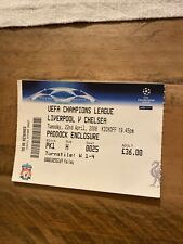 Ticket stubs chlesea for sale  HULL