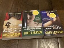 3 stieg larsson books for sale  WELLS