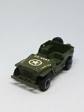 Diecast US Army WWII Jeep Model Toy Car Made In France Rare Vintage Collectable  for sale  LONDON