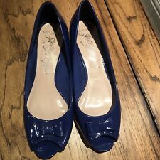 Royal blue wedge for sale  BRIDGNORTH