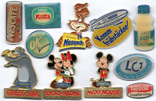 🙂 Pin Bundle 11 Nestle Switzerland Pins Motta Ice Cream Nescafe Disney Dessert Nesquik for sale  Shipping to South Africa