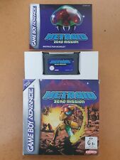 Metroid Zero Mission Nintendo Gameboy Advance GBA versão rara AUS, usado comprar usado  Enviando para Brazil