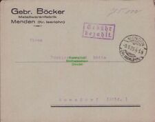 B15240 brief menden gebraucht kaufen  Neustadt