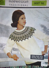 Norwegian style sweater for sale  CAMBORNE