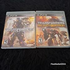 (Lote de 2) Transformers: Fall of Cybertron PS3 Dark OF The moon na caixa   comprar usado  Enviando para Brazil