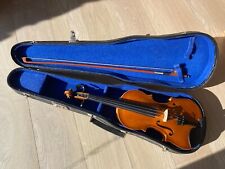 Student 3/4 Size Violin Set Up Ready To Play New Strings Perfect Condition for sale  Shipping to South Africa