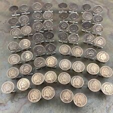 30 Pairs Handmade Wholesale Lot Antique Indian Head Penny Cent Coin Cufflinks for sale  Shipping to South Africa