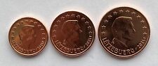 LUXEMBOURG SET of Euro coins 2024 - 1 cent 2 cent 5 cent UNC for sale  Shipping to South Africa